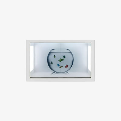 Écran LCD transparent de 90 pouces Affichage 1920*1080 Écran d'affichage transparent