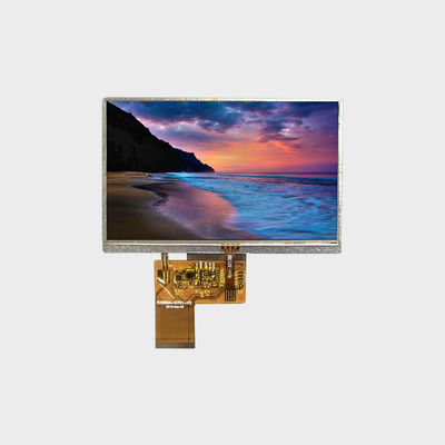 Affichage LCD RVB moyen et petit de 5,0 pouces 800×480 600Nits pour appareils portables