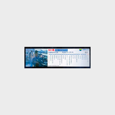 38 pouces type barre TFT LCD publicité intérieure et extérieure Application de transport en bus