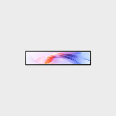 Type de coupe de 23,9 pouces moniteur LCD TFT rapport de contraste 3000:1 étiquette de supermarché de soutien