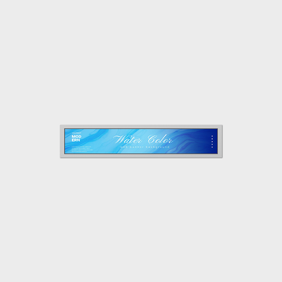 Écran LCD de type barre de 14,9 pouces, résolution 1280 x 204, prise en charge de la luminosité de 700 nits