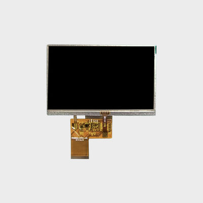 Affichage LCD RVB moyen et petit de 5,0 pouces 800×480 600Nits pour appareils portables