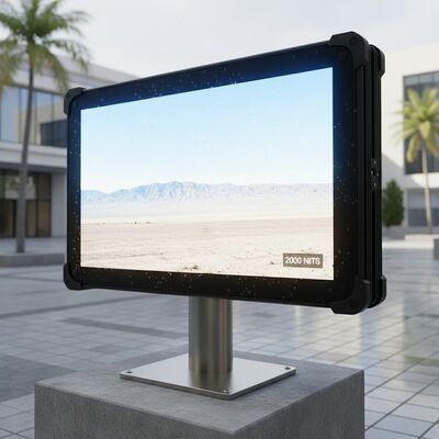 Solution standard d'affichage TFT de 21,5 pouces avec l'appui de l'éclat 2000nits extérieur