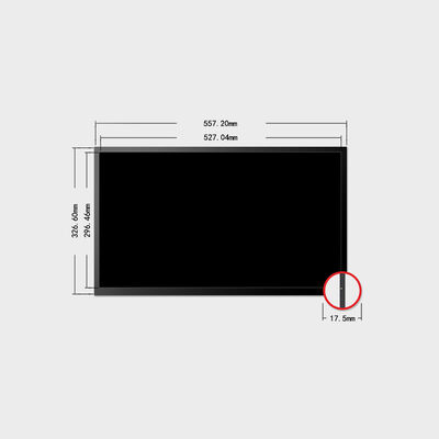 Écran LCD TFT de 23,8 pouces, haute fiabilité, pour tableaux de bord extérieurs