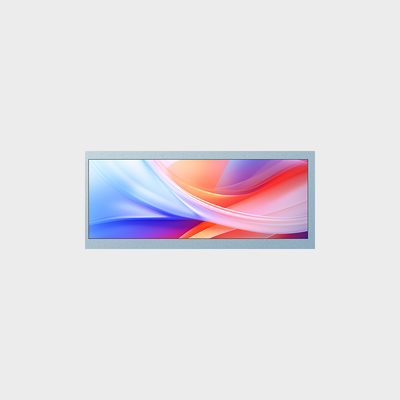 Type de coupe de 7 pouces, solution TFT, résolution 800x300, support d'affichage, température large