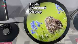 Rogin nouveauté écran d'affichage LCD rond de 8.2 pouces résolution 1080*1080.